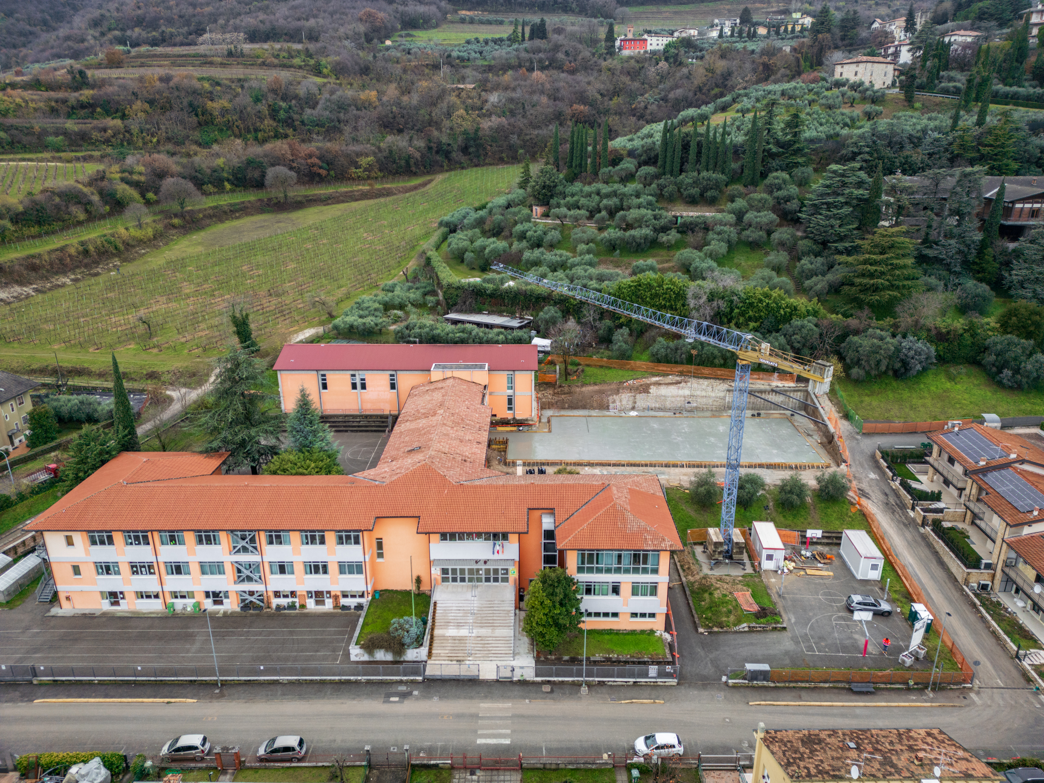 REALIZZATO IL VESPAIO DELLA SCUOLA PASCOLI