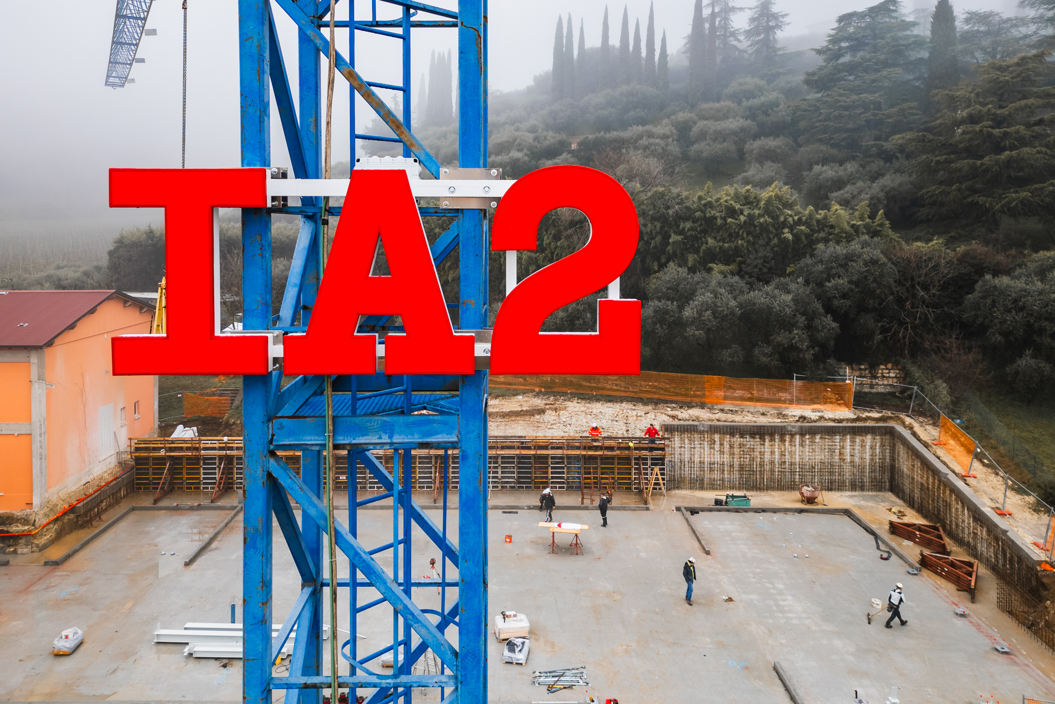 PROSEGUONO I LAVORI NEL CANTIERE DI GREZZANA